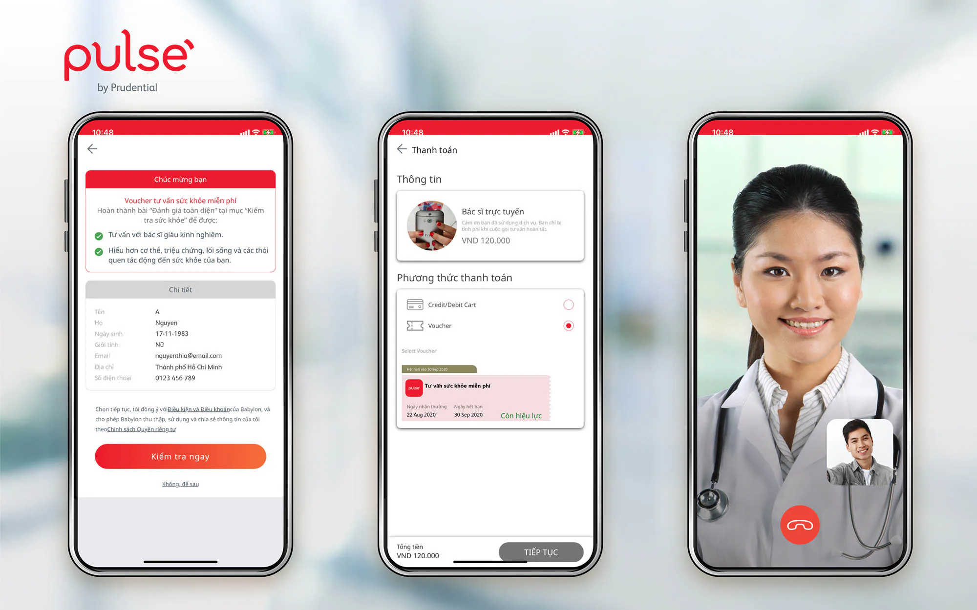 Giải đáp thắc mắc về sức khỏe mọi lúc, mọi nơi với bác sĩ trực tuyến của ứng dụng Pulse by Prudential
