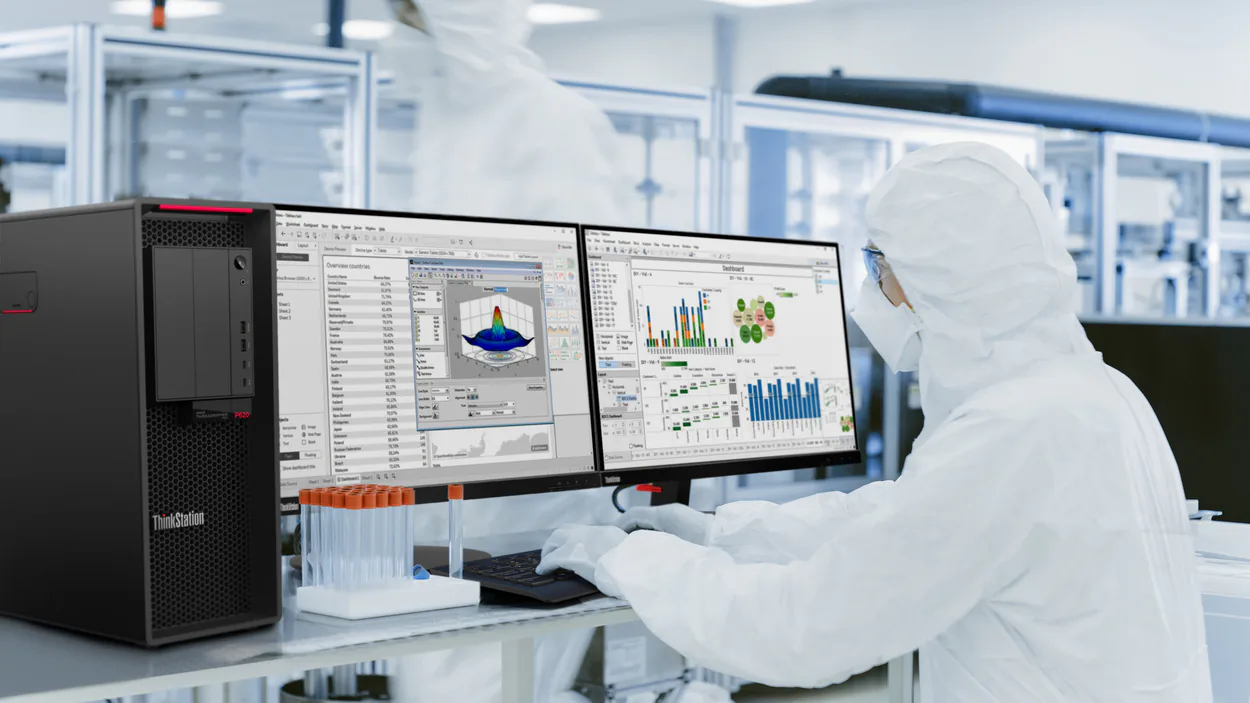 Lenovo ThinkStation P620: Máy trạm đầu tiên thế giới dùng chip AMD Ryzen Threadripper PRO