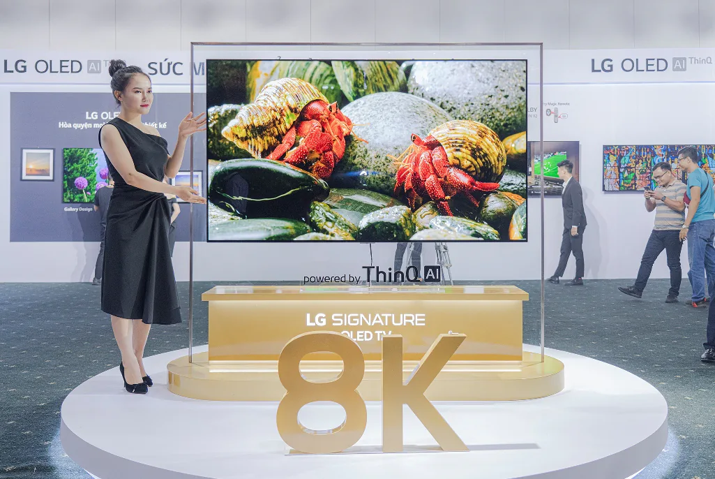 LG chính thức ra mắt dòng TV Signature OLED 8K tại Việt Nam