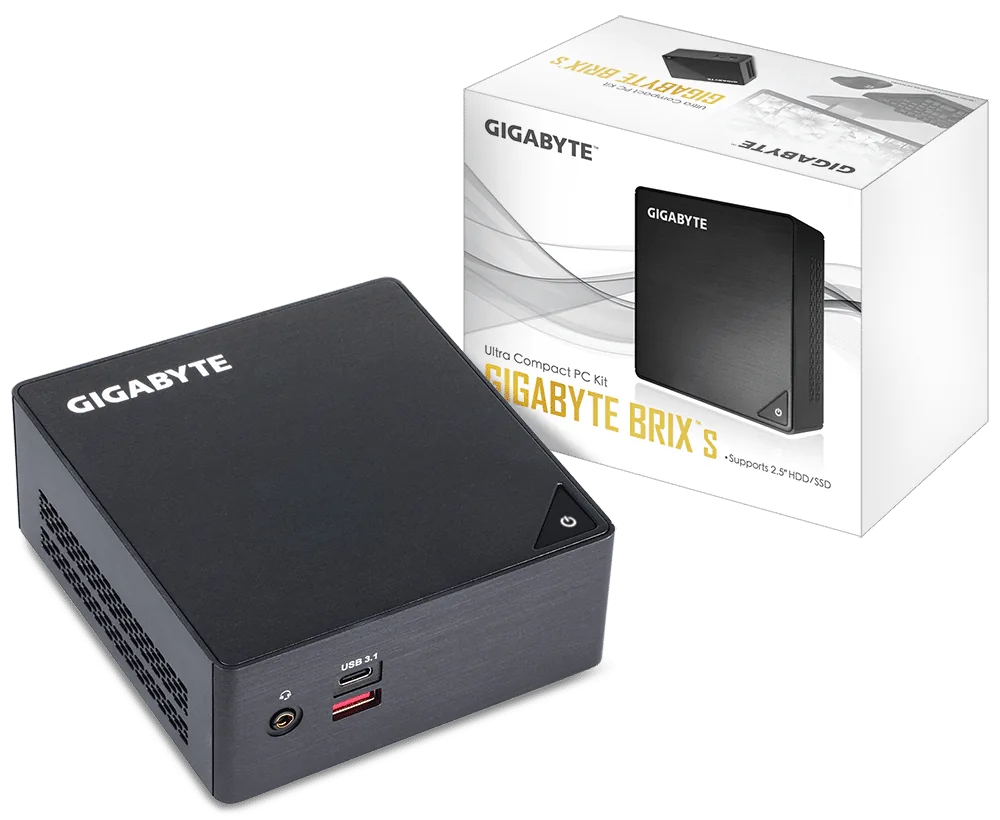 GIGABYTE ra mắt PC BRIX siêu nhỏ gọn với bộ xử lý Intel core thế hệ thứ 10