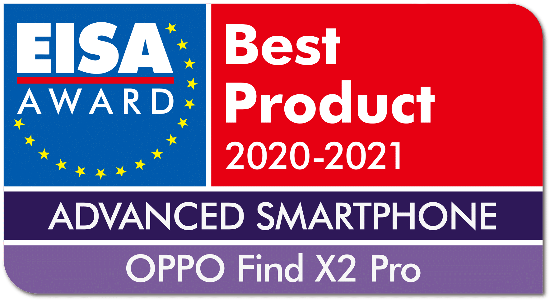 OPPO Find X2 Pro nhận giải thưởng smartphone cao cấp tiên tiến của EISA Awards 2020 – 2021