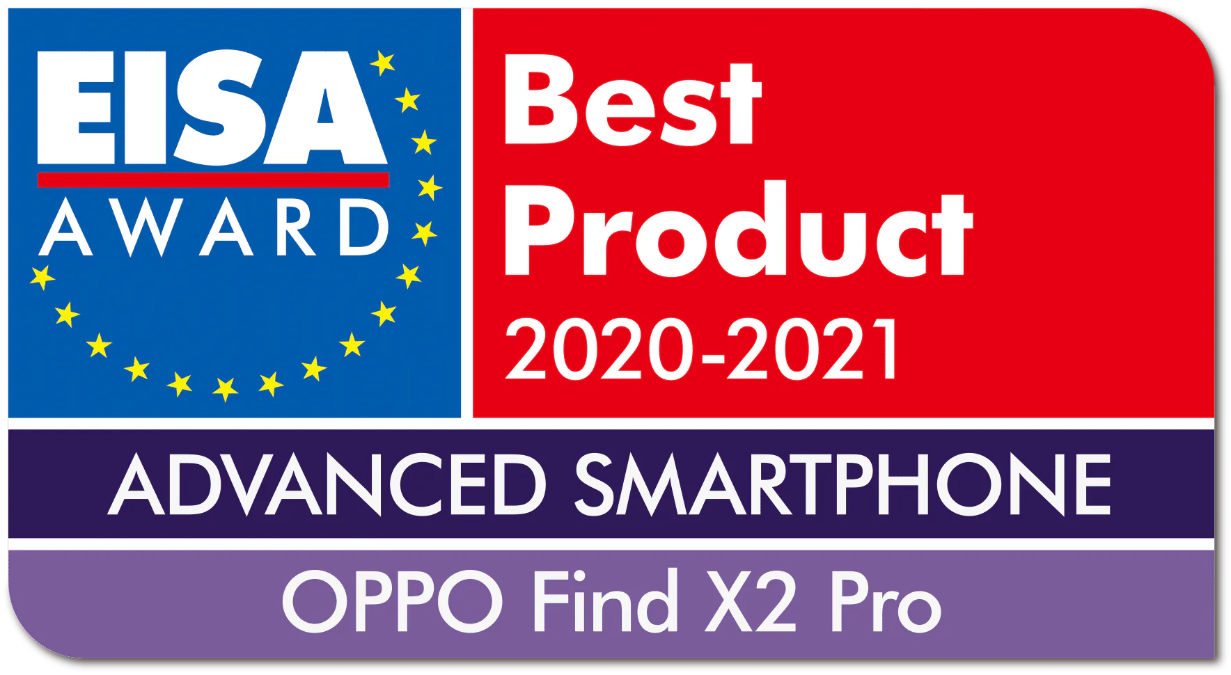 OPPO Find X2 Pro nhận giải thưởng smartphone cao cấp tiên tiến của EISA Awards 2020 – 2021