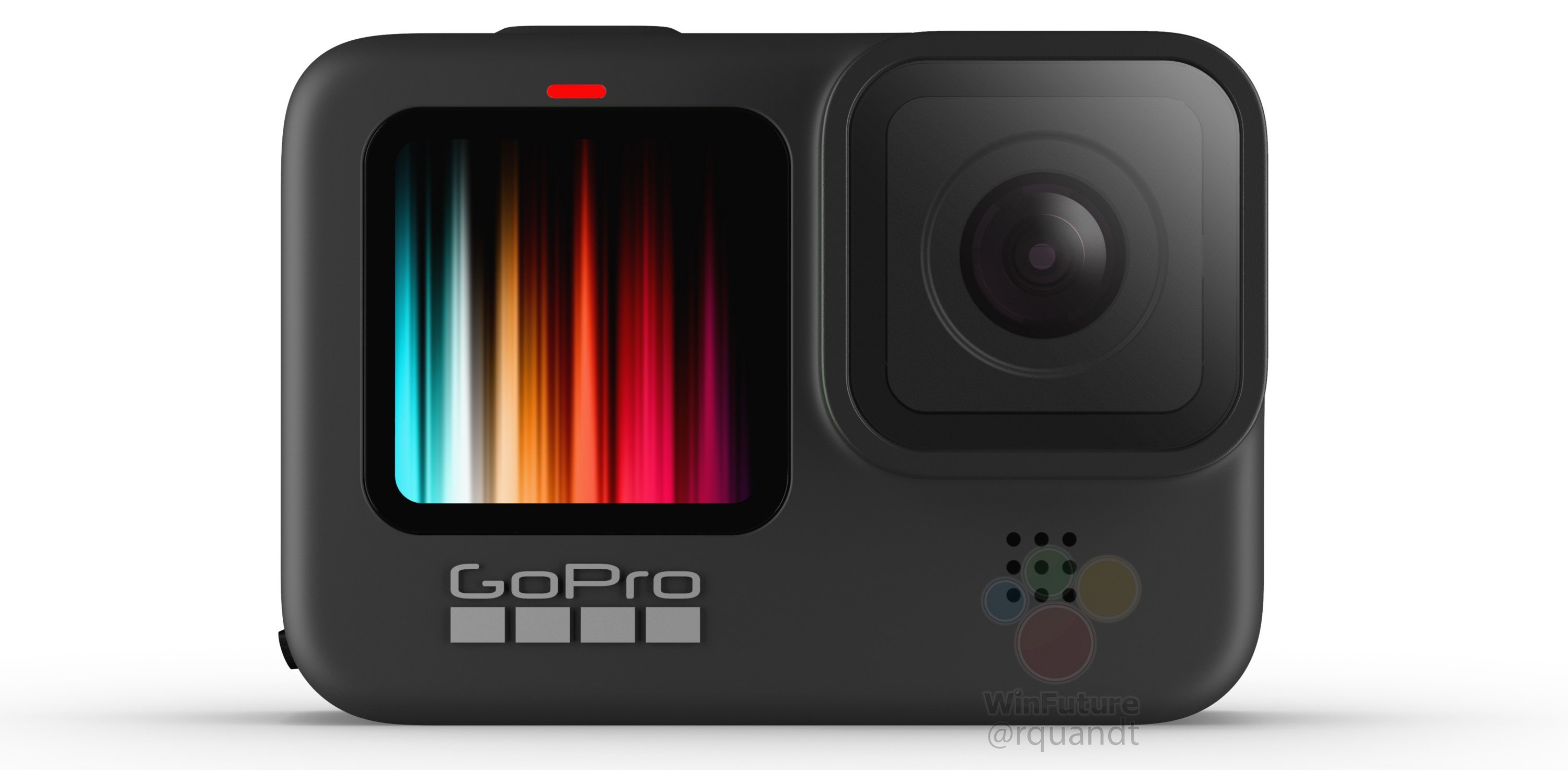 GoPro Hero 9 Black có thể có màn hình màu phía trước cho vlogger