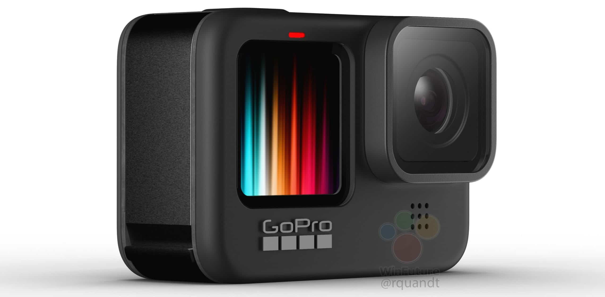 GoPro Hero 9 Black có thể có màn hình màu phía trước cho vlogger