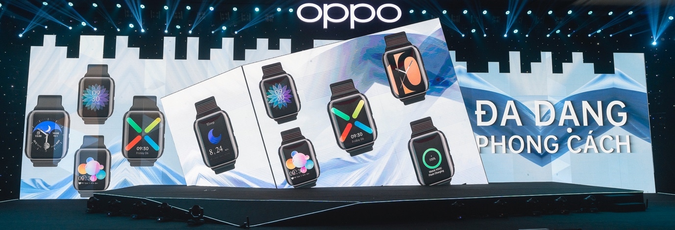 OPPO Watch chính thức ra mắt, sử dụng nền tàng của Google, giá từ 5,990,000 VND