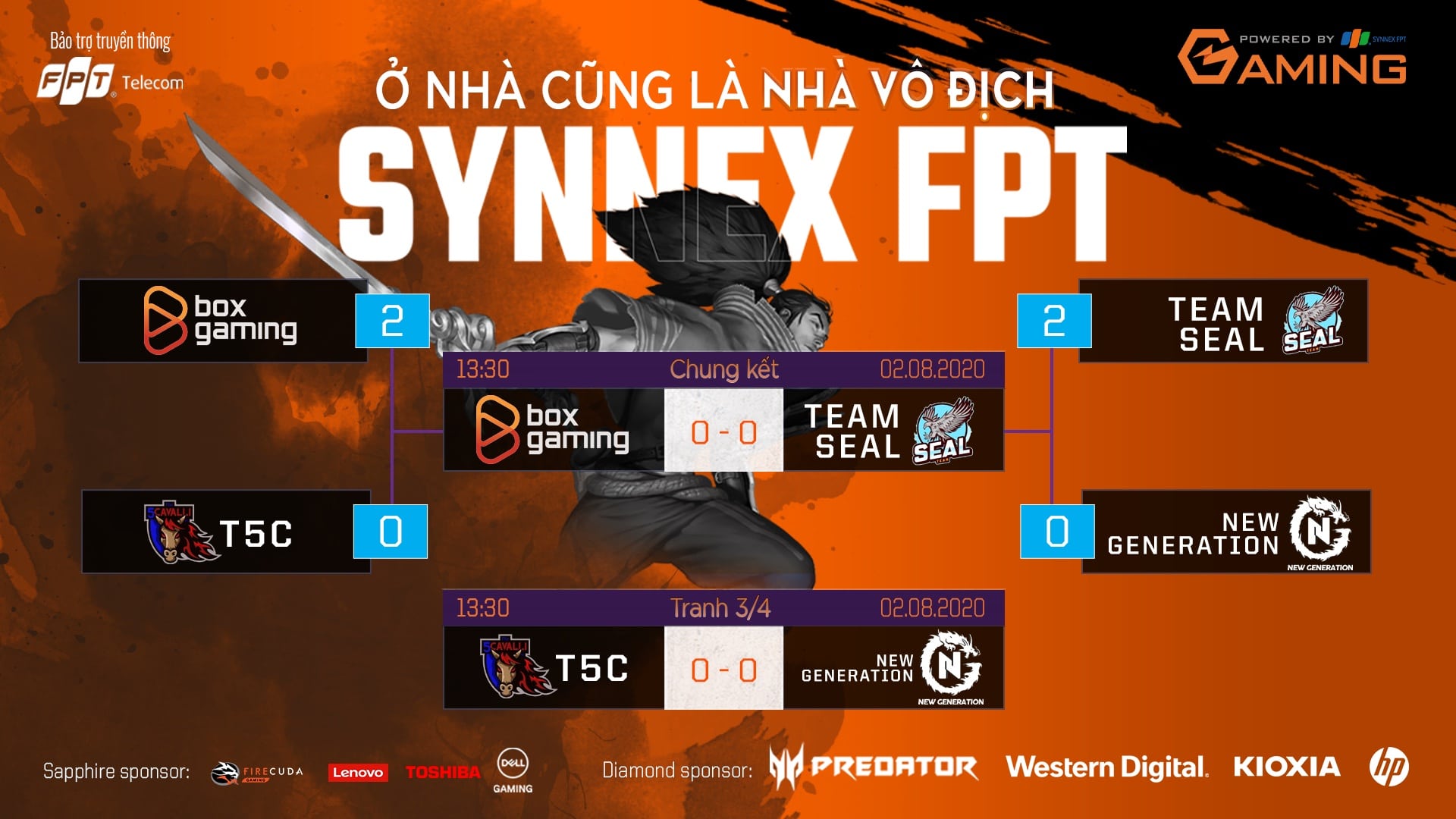 Box Gaming lên ngôi vô địch đầy thuyết phục giải đấu Synnex FPT “Ở nhà cũng là nhà vô địch”