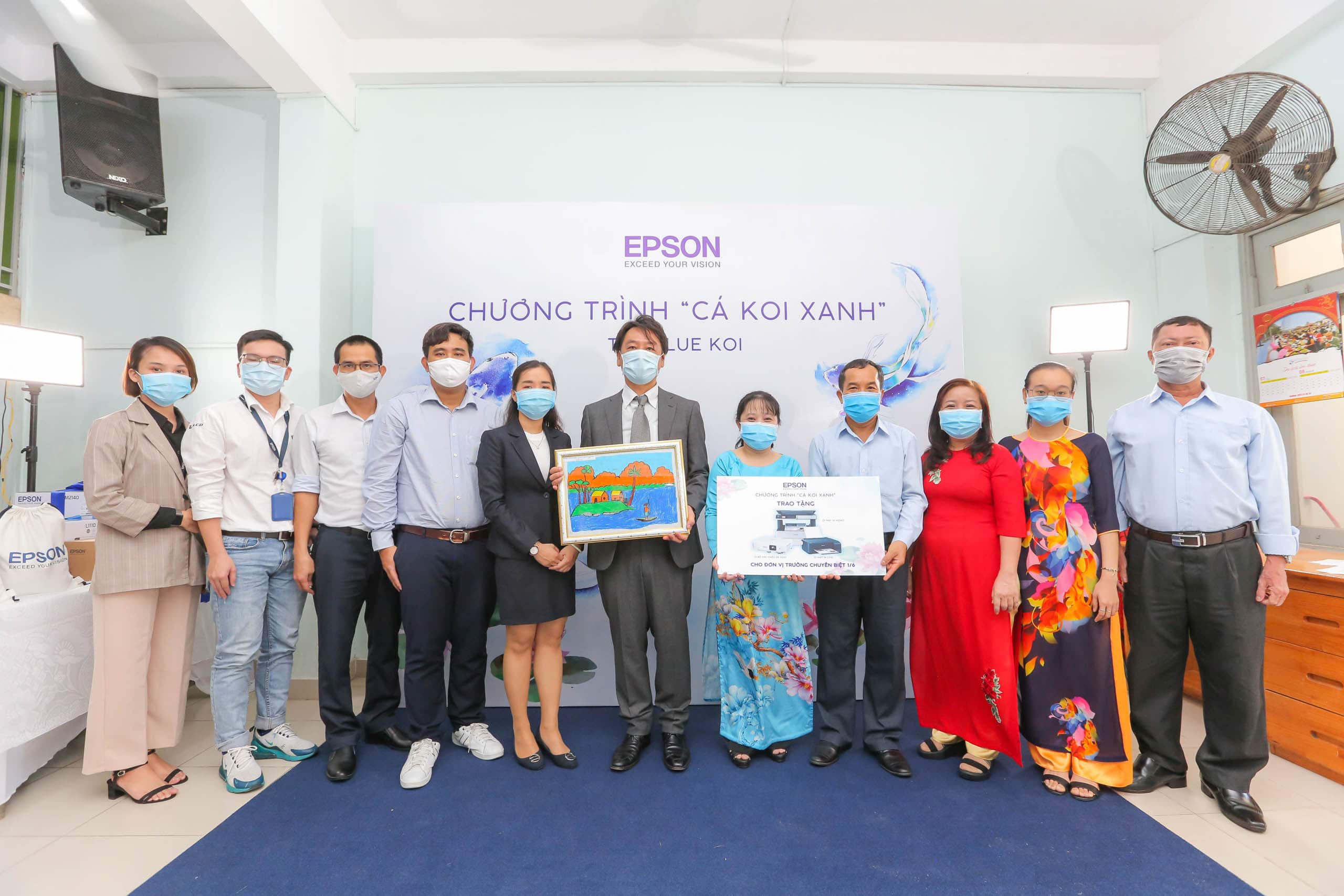 Epson Việt Nam dùng công nghệ lan toả tinh thần khuyến học