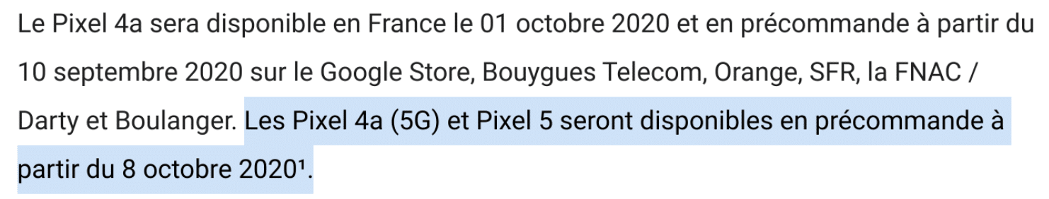 Bộ đôi Pixel 5 và Pixel 4a 5G có thể ra mắt và đặt trước vào ngày 8/10