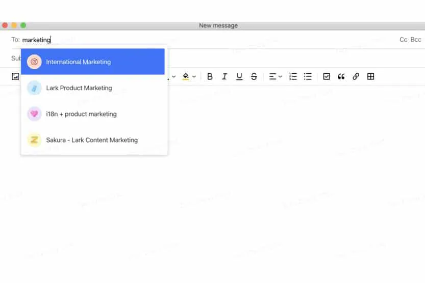 Lark phát triển sản phẩm mới Lark Mail, thay đổi trải nghiệm email truyền thống