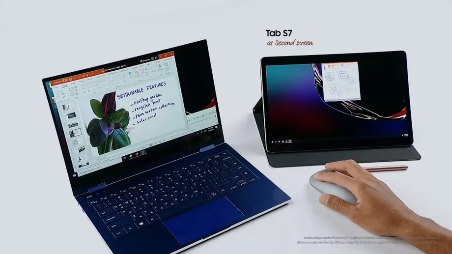 Galaxy Tab S7 và Tab S7+, máy tính bảng cho công việc và sáng tạo, màn hình 120Hz, Snapdragon 865+