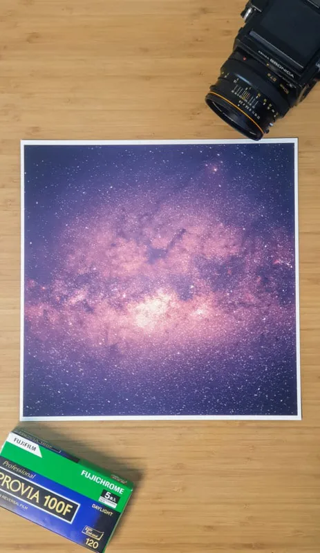 Nhiếp ảnh gia chia sẻ cách chụp ảnh Milky Way với máy ảnh film medium format