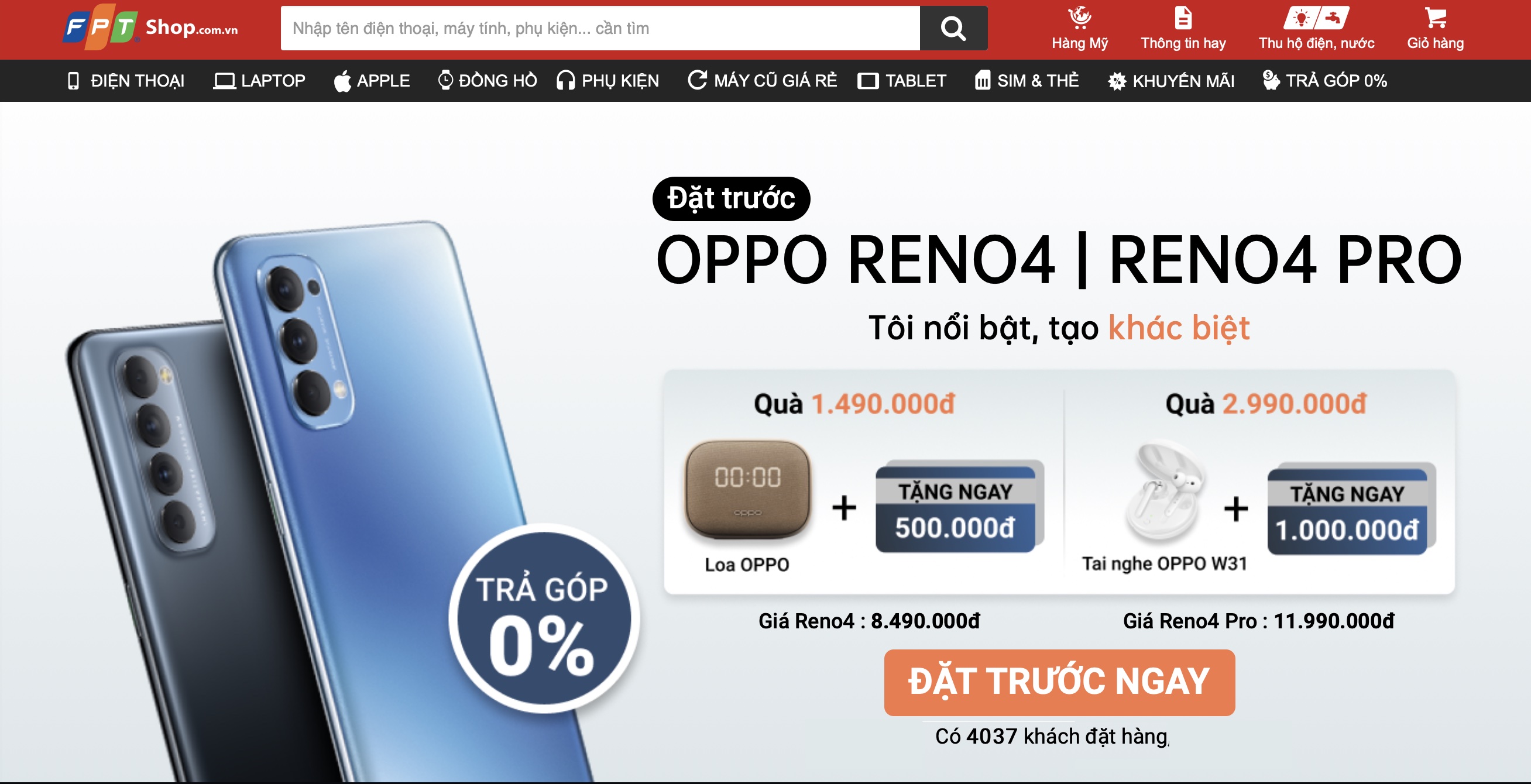 Reno4 series gây ấn tượng với gần 15,000 đơn có cọc chỉ sau 5 ngày ra mắt