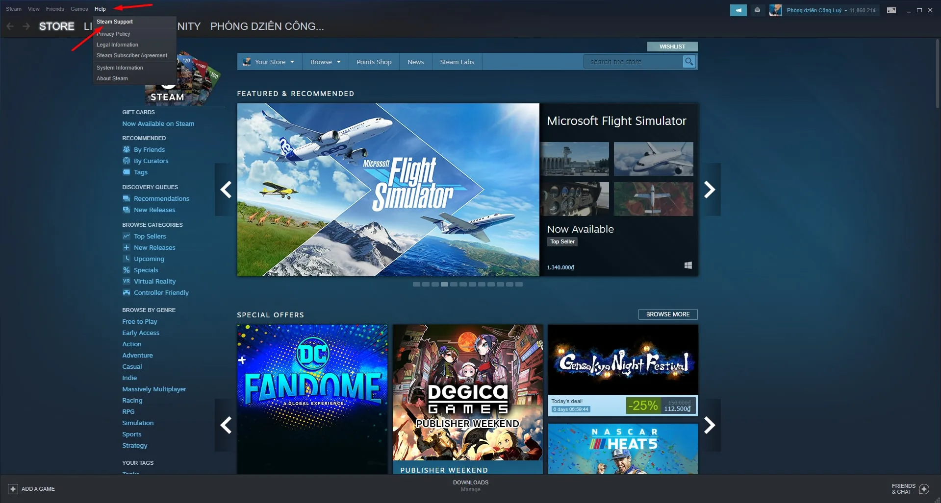 Hướng dẫn cách kiểm tra số tiền bạn đã tiêu xài trên Steam