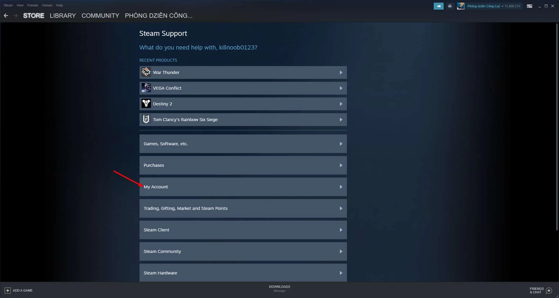 Hướng dẫn cách kiểm tra số tiền bạn đã tiêu xài trên Steam