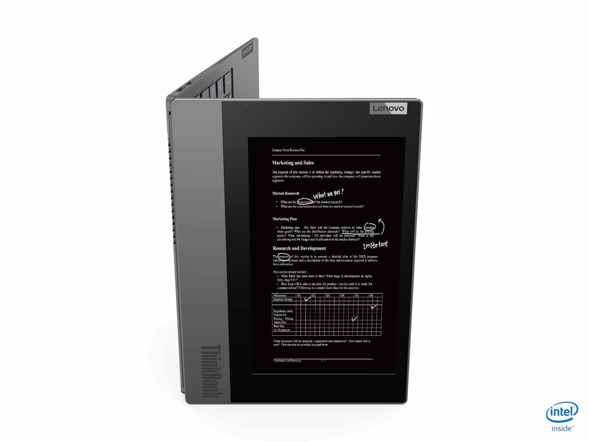 Lenovo ra mắt laptop ThinkBook Plus: Hiện đại hóa làm việc đa nhiệm