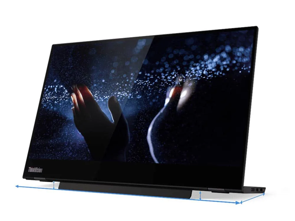 Màn hình di dộng Lenovo ThinkVision M14t truyền cảm hứng cho môi trường làm việc linh hoạt