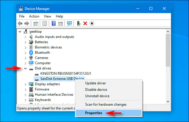 Cách để không cần phải thực hiện thao tác "Safely Remove" khi tháo USB ra trên Windows 10