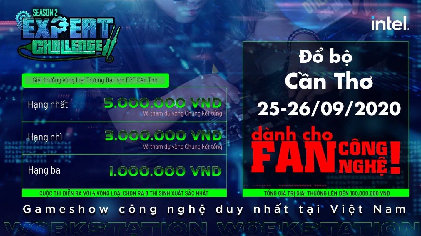 Expert Challenge đổ bộ Cần Thơ dành cho fan công nghệ