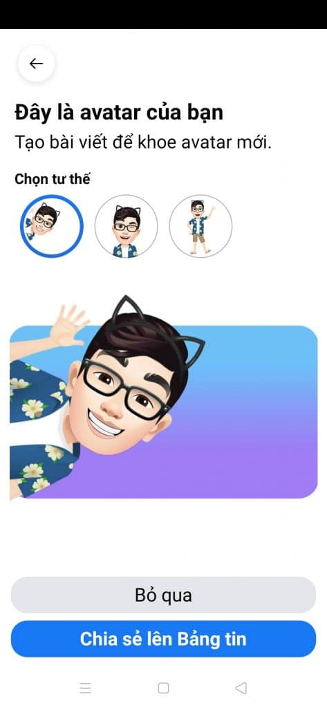 Hướng dẫn cách tạo Avatars Sticker Facebook với gương mặt của bạn