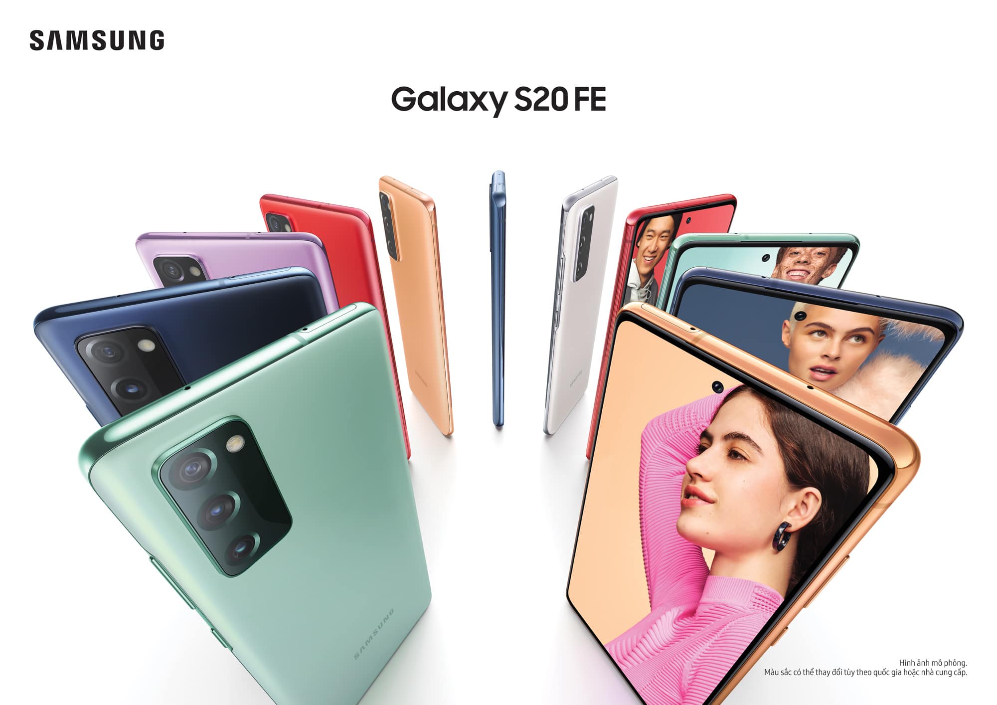 Samsung Galaxy S20 FE ra mắt, 6 màu sắc cá tính, giá 15,990,000 VND