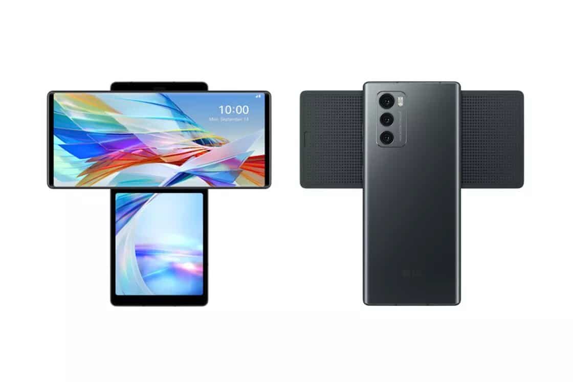 Điện thoại hai màn hình LG Wing ra mắt, xoay hình chữ T kỳ lạ với camera thò thụt