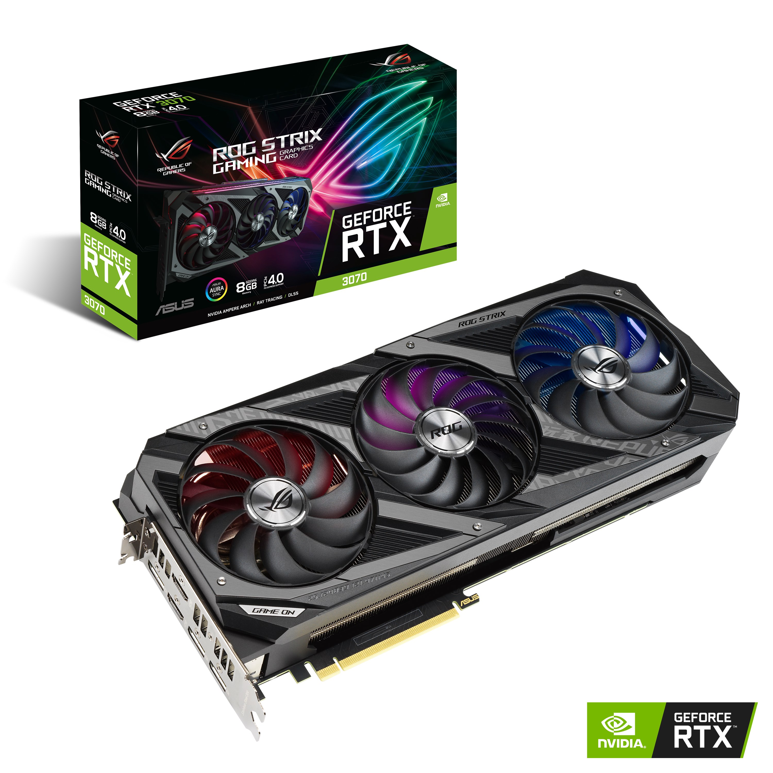 ASUS ra mắt dòng card đồ hoạ ROG Strix, TUF Gaming và Dual NVIDIA GeForce RTX 30 Series