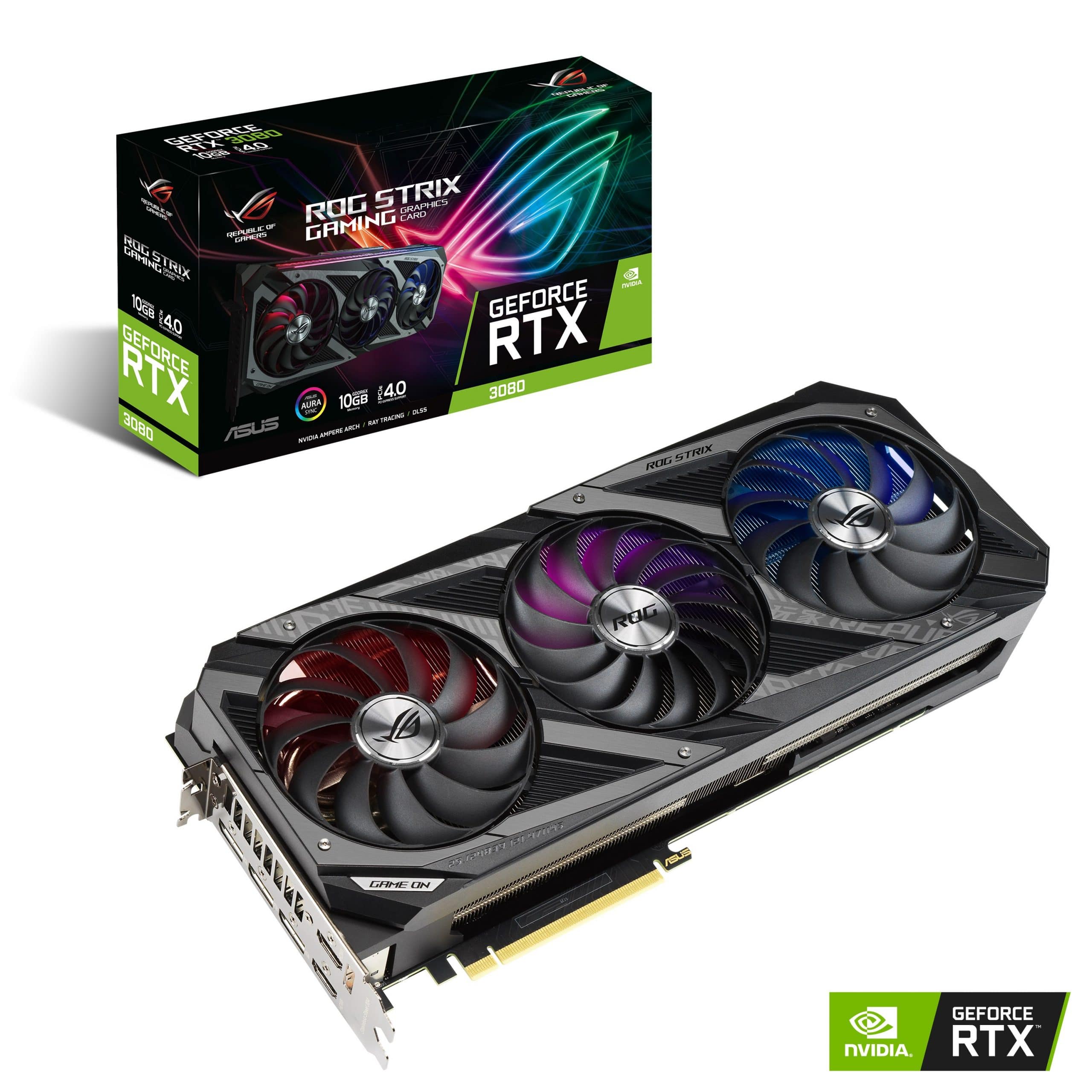 ASUS ra mắt dòng card đồ hoạ ROG Strix, TUF Gaming và Dual NVIDIA GeForce RTX 30 Series