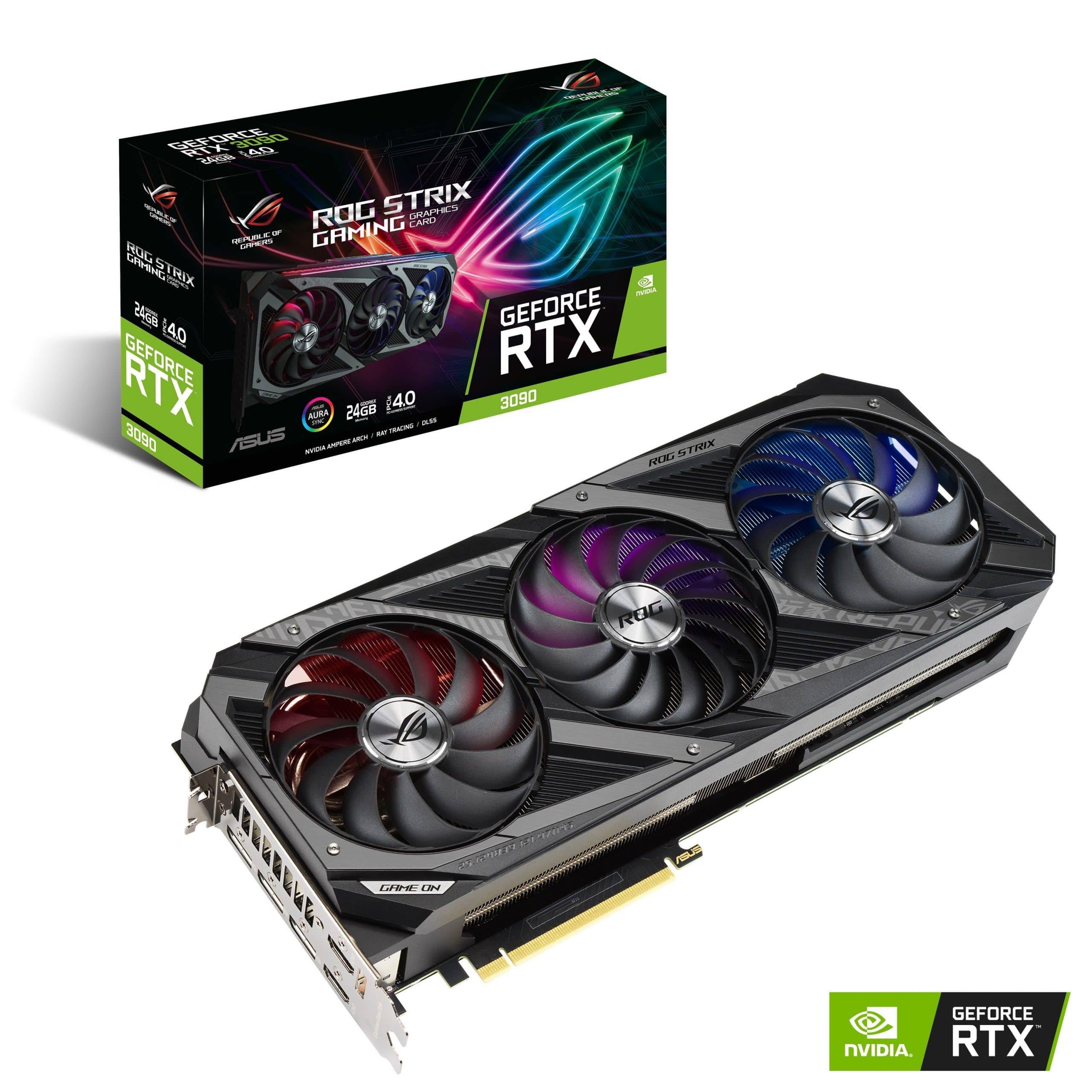 ASUS ra mắt dòng card đồ hoạ ROG Strix, TUF Gaming và Dual NVIDIA GeForce RTX 30 Series