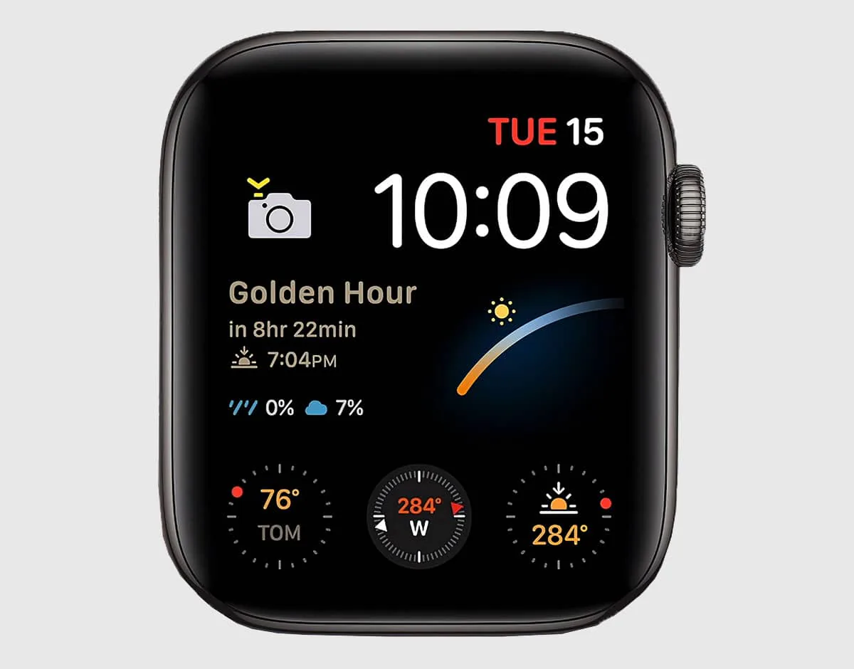 Apple Watch Series 6 mới sẽ có khả năng thông báo Golden Hour cho nhiếp ảnh gia