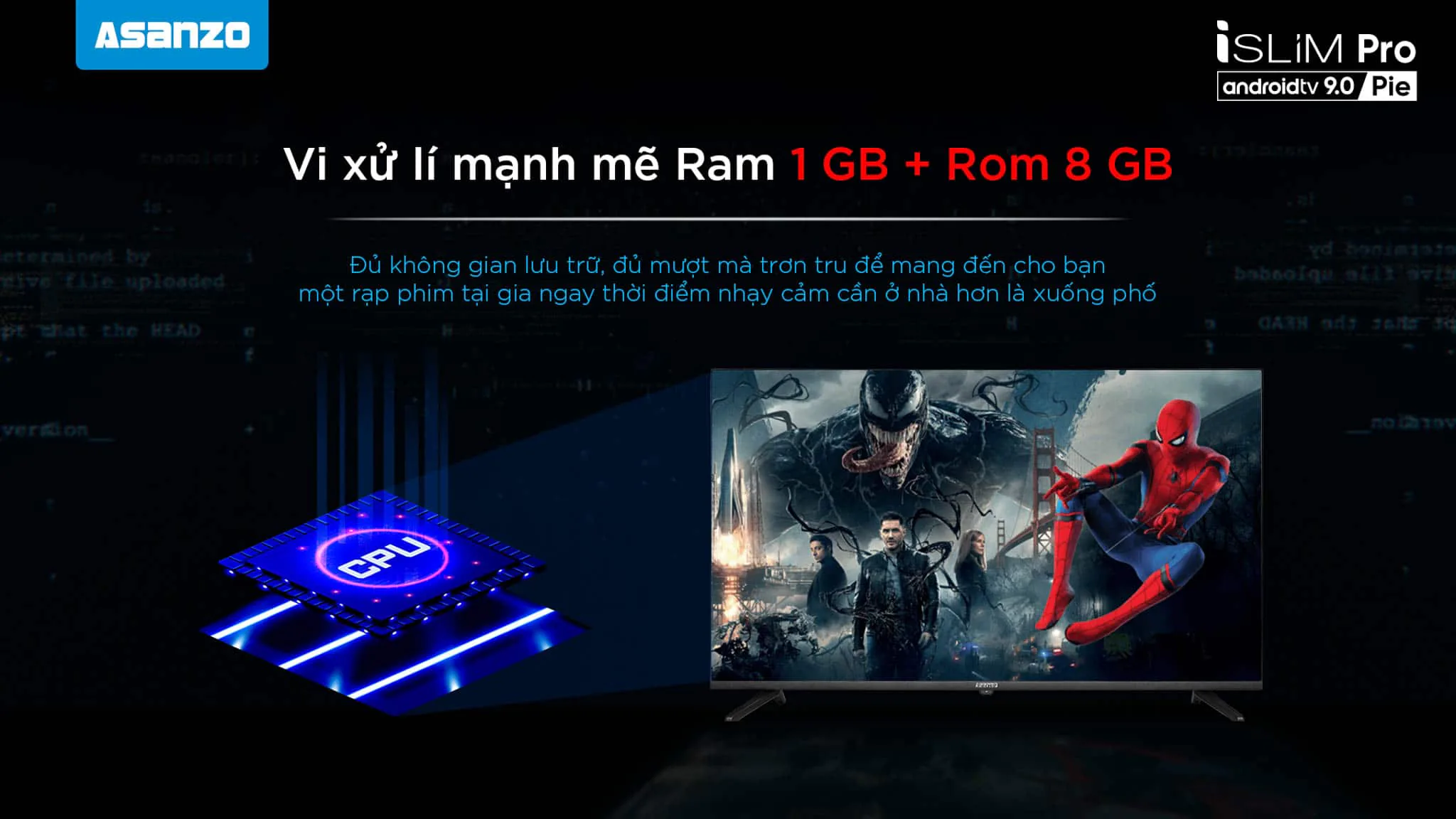 Asanzo ra mắt bộ đôi TV iSLIM Pro - Android 9.0 Pie nhiều cải tiến đón đầu mùa mua sắm