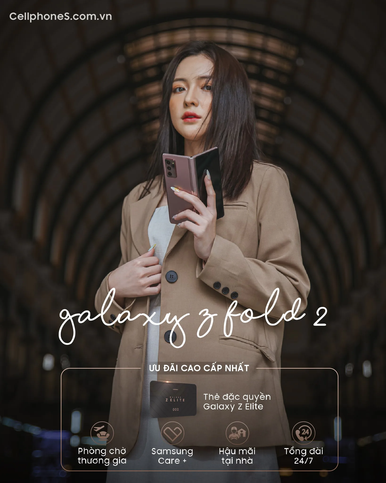 Galaxy Z Fold 2 mở bán tại CellphoneS, lập kỉ lục smartphone màn hình gập bán chạy nhất