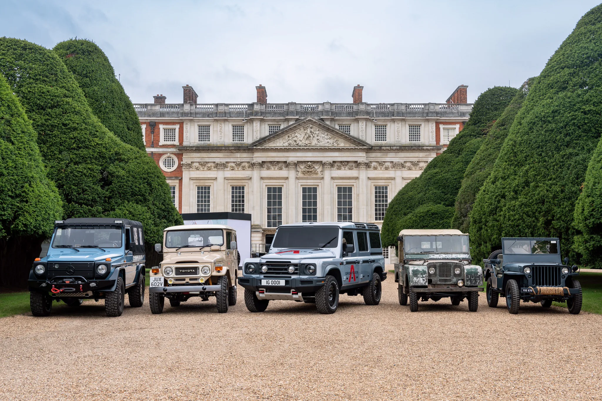 INEOS Grenadier tán dương bậc tiền bối truyền cảm hứng cho mình tại sự kiện Concours of Elegance