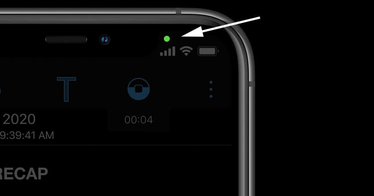 Bạn có thể đang bị camera theo dõi nếu xuất hiện chấm xanh trong iOS 14