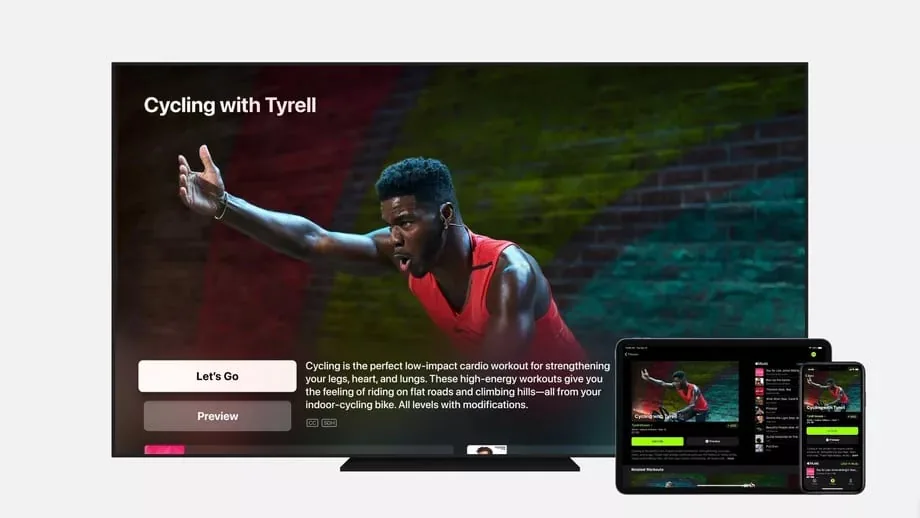 Apple giới thiệu dịch vụ Fitness+, HLV thể dục online, hiện có 10 dạng bài tập khác nhau, giá 9.99 USD/tháng
