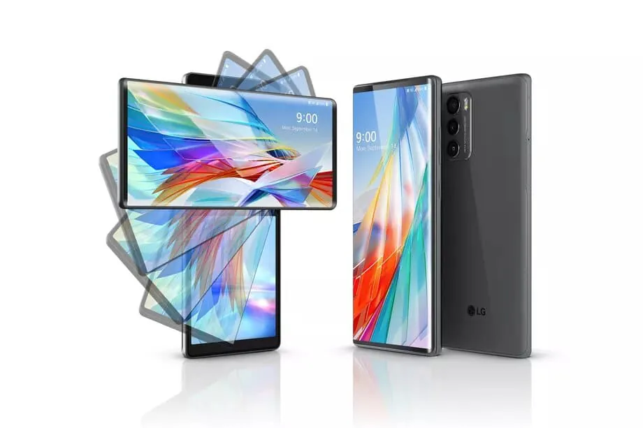 Điện thoại hai màn hình LG Wing ra mắt, xoay hình chữ T kỳ lạ với camera thò thụt