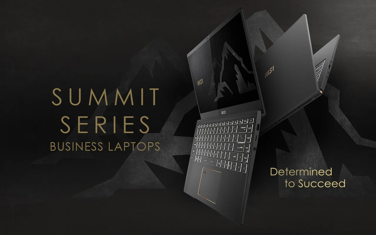 MSI ra mắt laptop doanh nhân Summit và logo mới tại sự kiện Virtual Summit