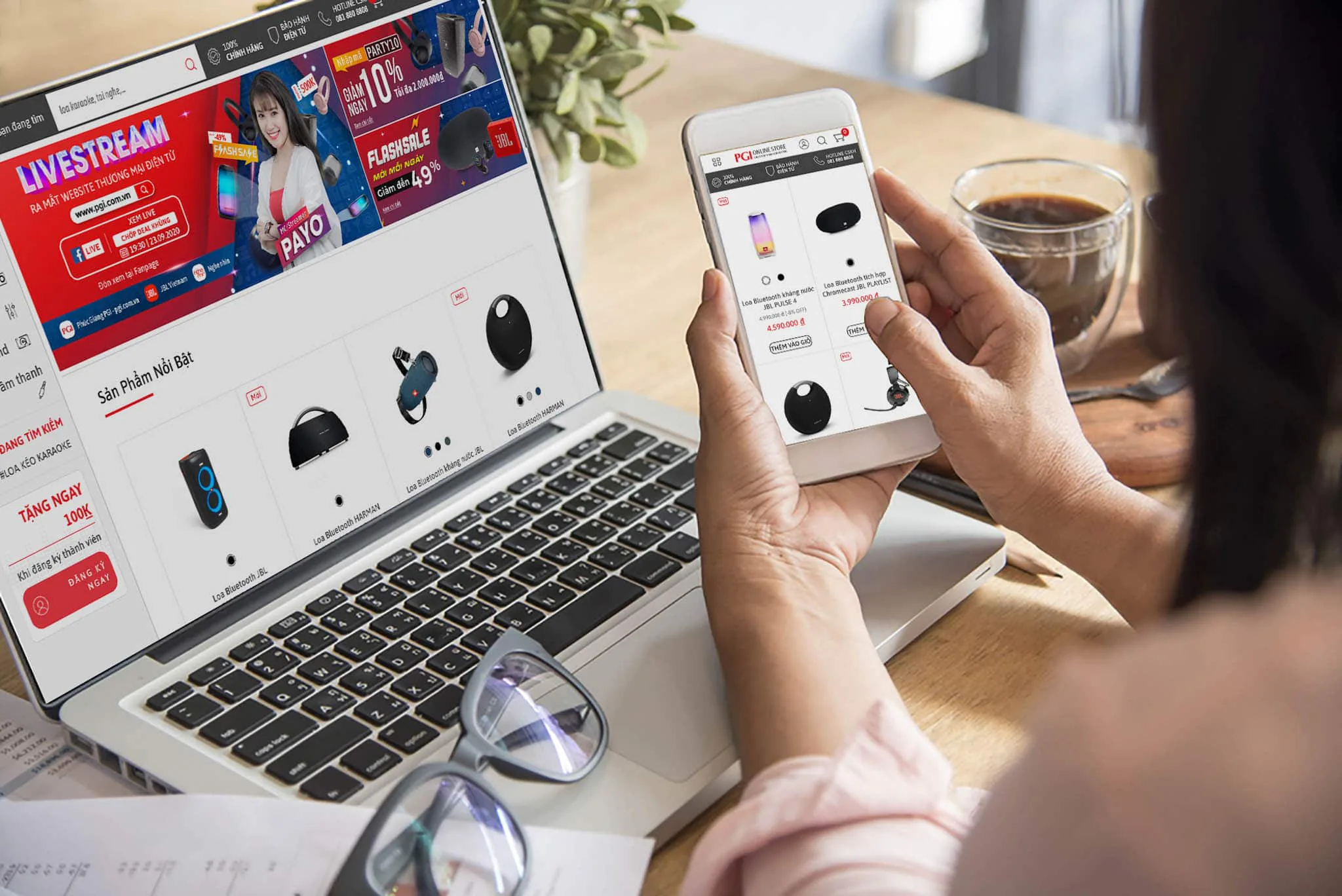 Phúc Giang - PGI ra mắt Website Thương mại điện tử dành riêng cho ngành Audio