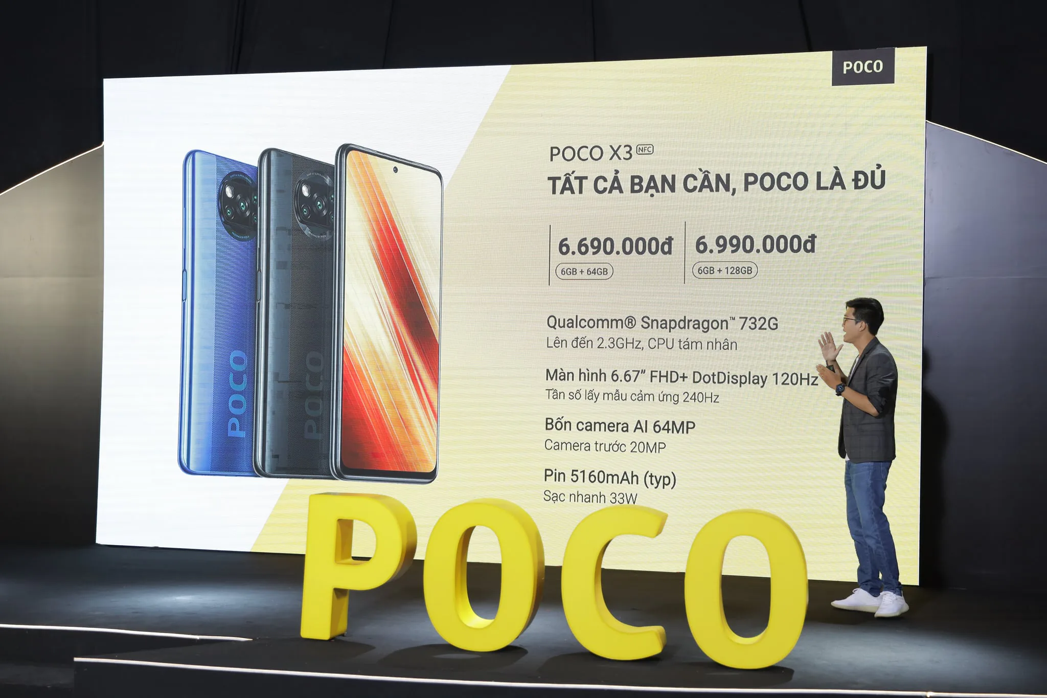 POCO X3 NFC ra mắt tại Việt Nam, giá từ 6,690,000 VND