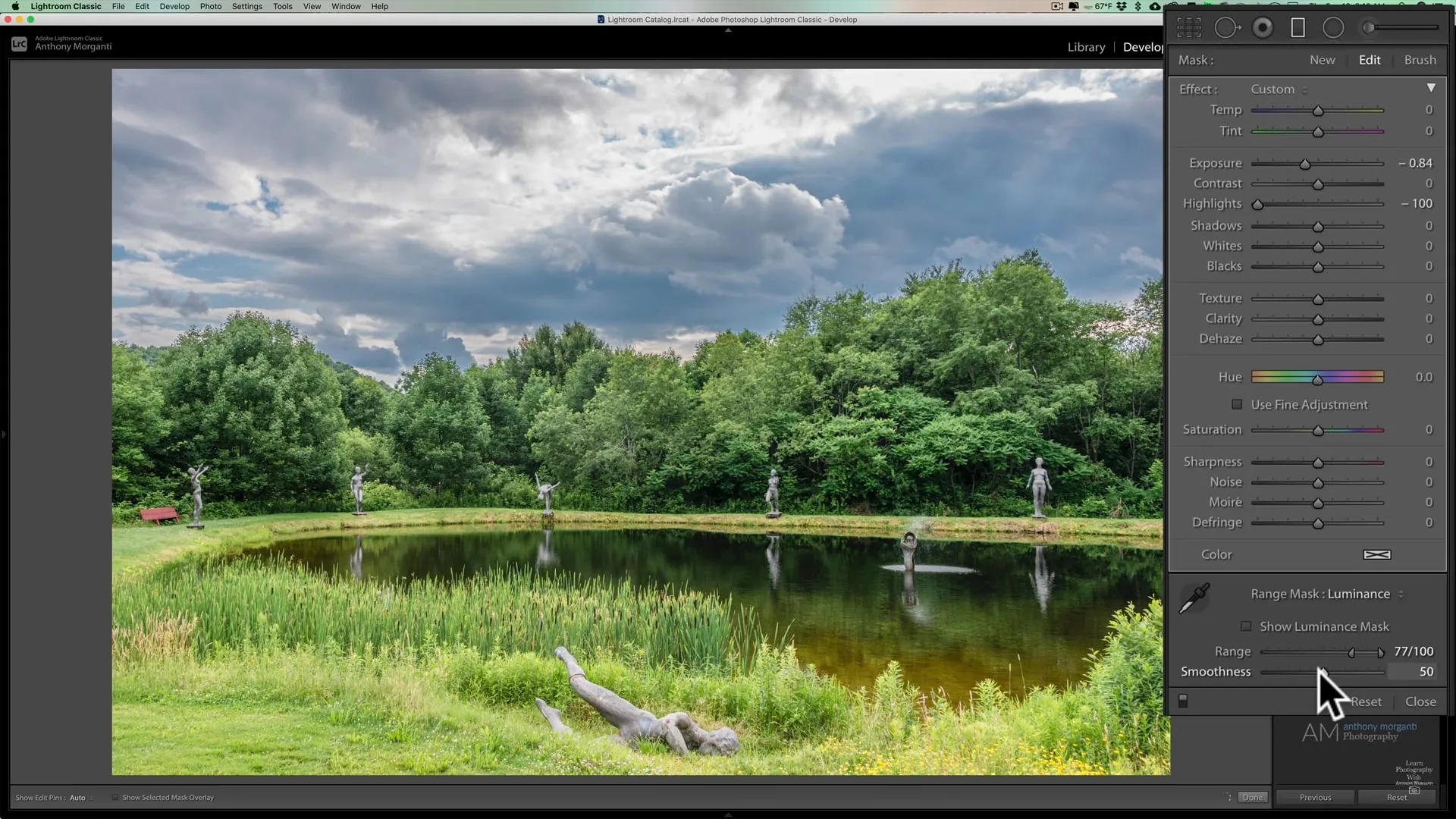 Hướng dẫn sử dụng Range Mask, công cụ chỉnh sửa tiện ích có trong Lightroom