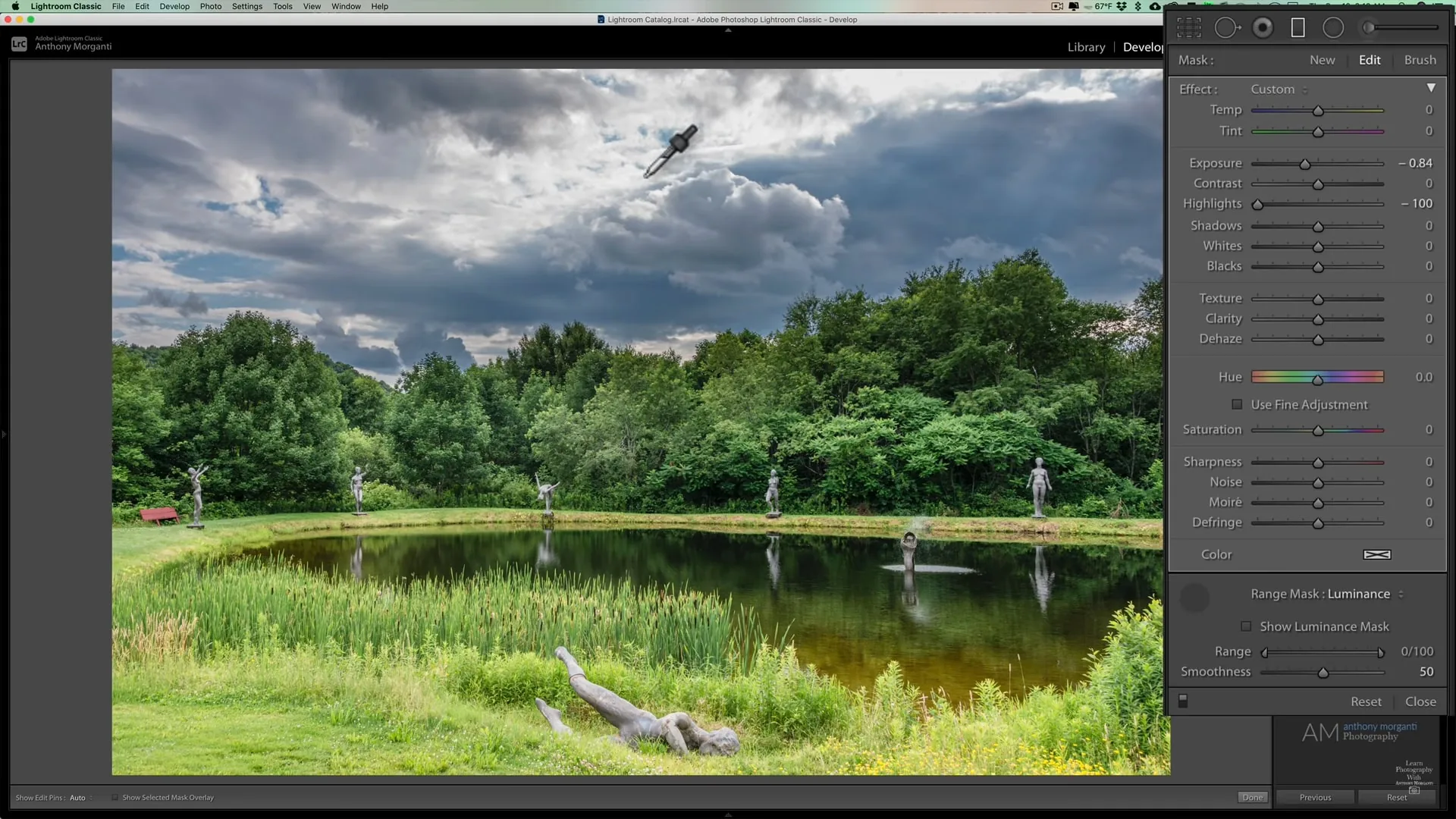 Hướng dẫn sử dụng Range Mask, công cụ chỉnh sửa tiện ích có trong Lightroom
