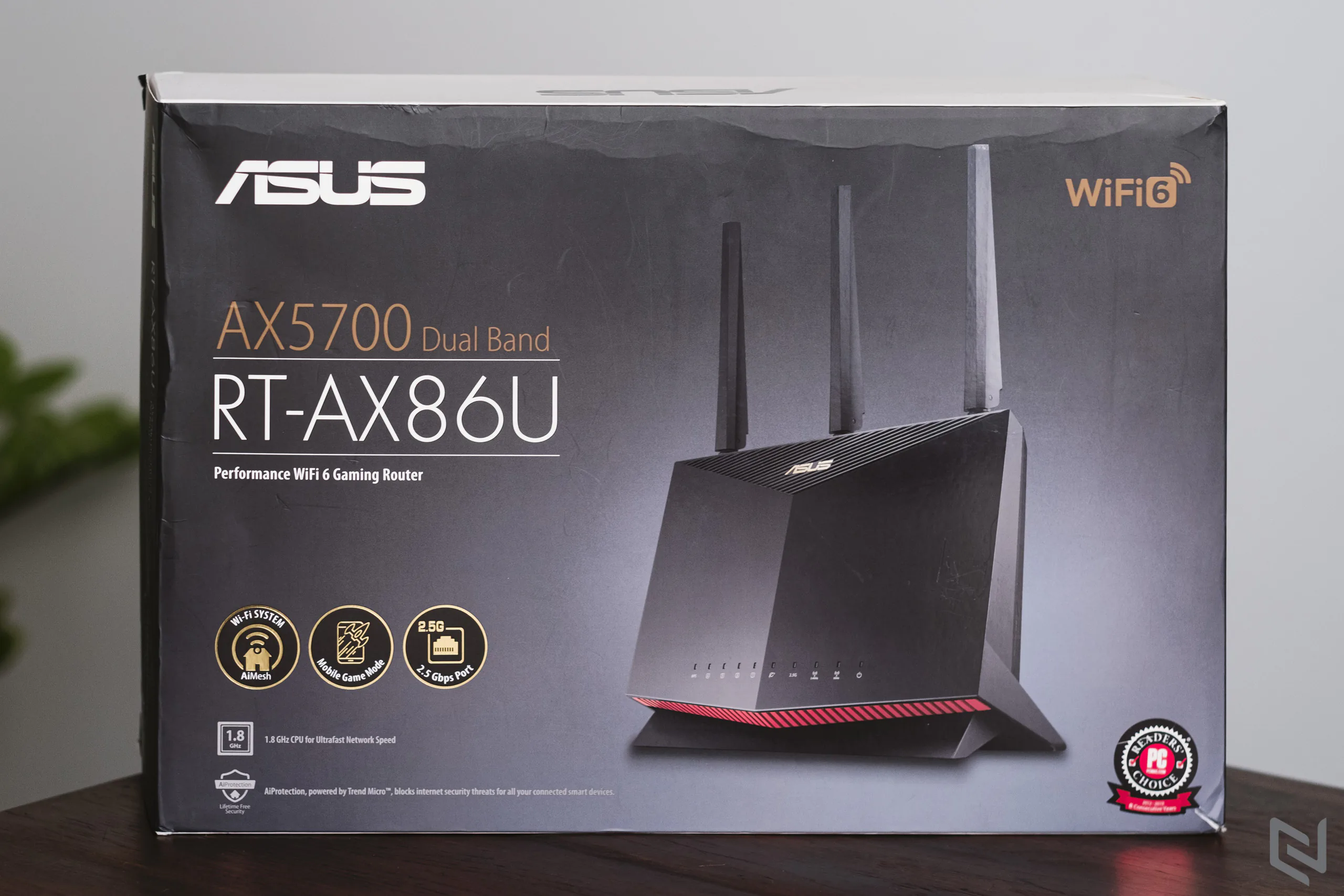 Trên tay router ASUS RT-AX86U, lựa chọn Wi-Fi 6 dành riêng cho game thủ