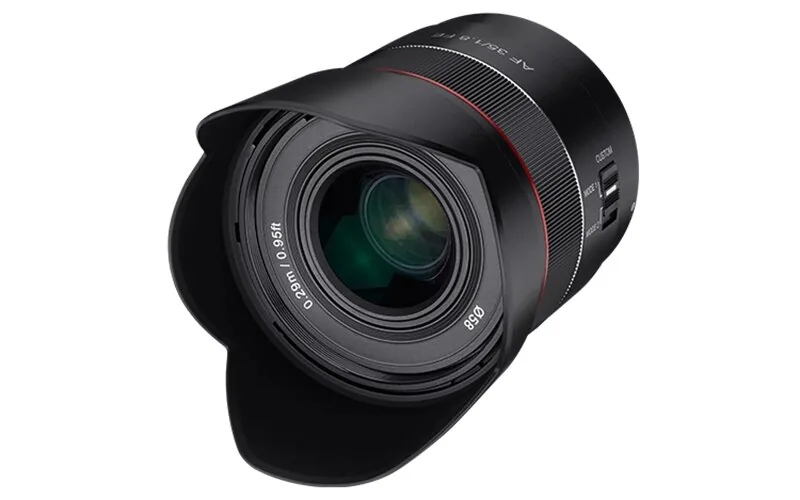 Samyang giới thiệu ống kính AF 35mm F1.8 "Tiny Series" cho Sony ngàm E