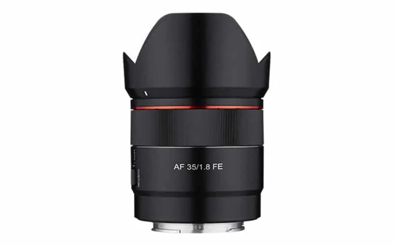 Samyang giới thiệu ống kính AF 35mm F1.8 "Tiny Series" cho Sony ngàm E