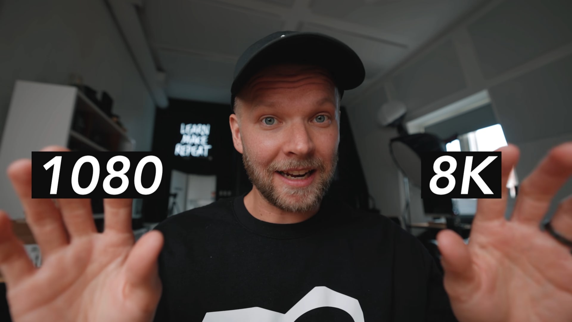 Bạn có phân biệt được sự khác nhau giữa 1080p và 8K trong video dưới đây không?