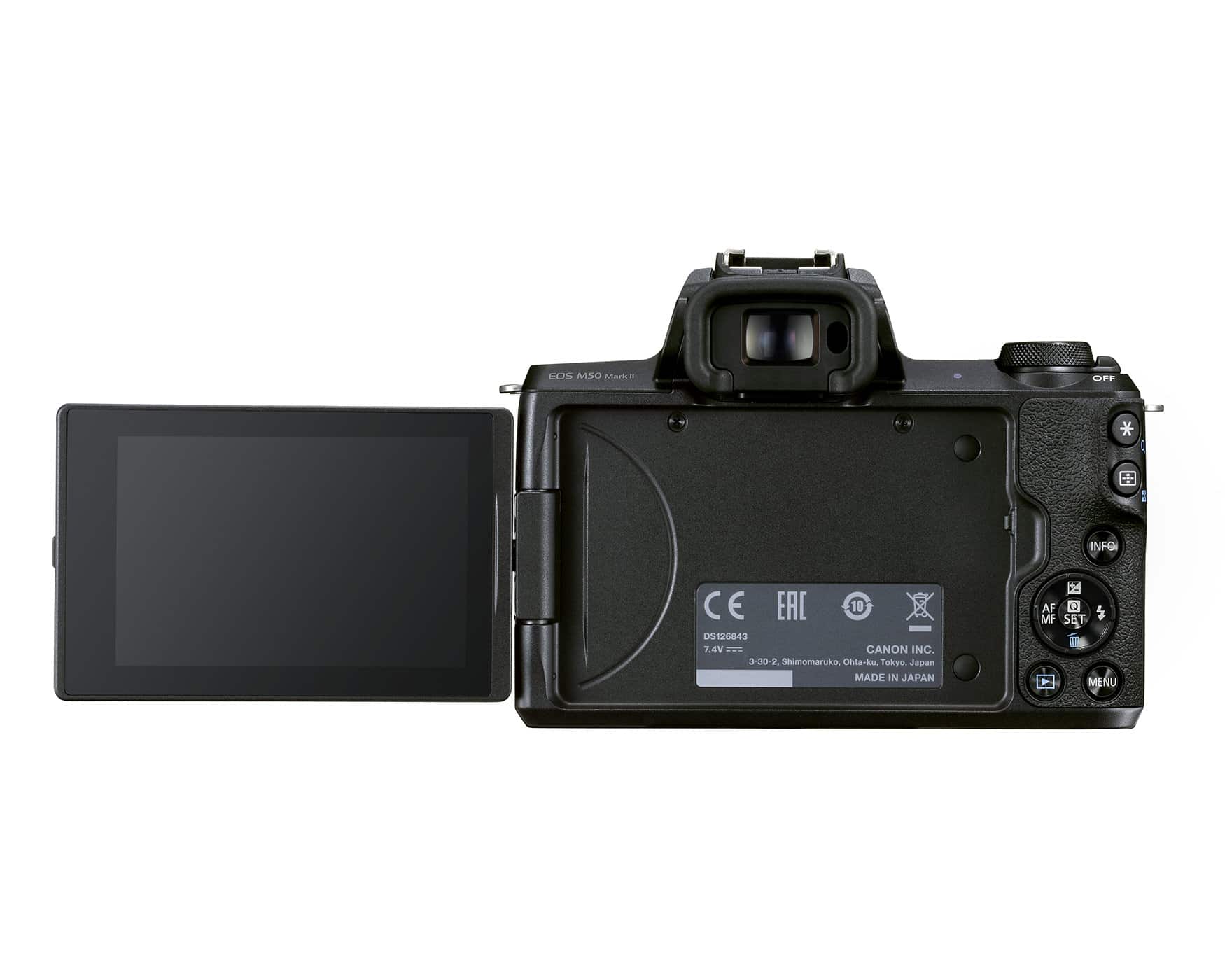 Canon ra mắt EOS M50 Mark II với những nâng cấp mạnh về quay video và khả năng lấy nét tự động