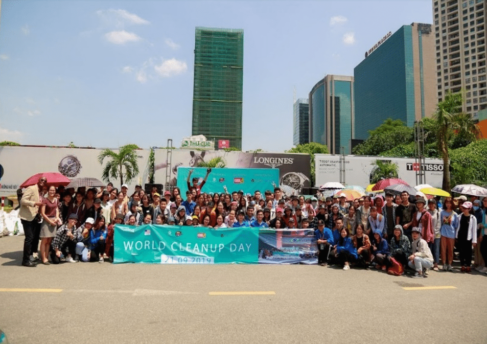 Canon đồng hành cùng chiến dịch World Cleanup Day 2020 tại Hà Nội