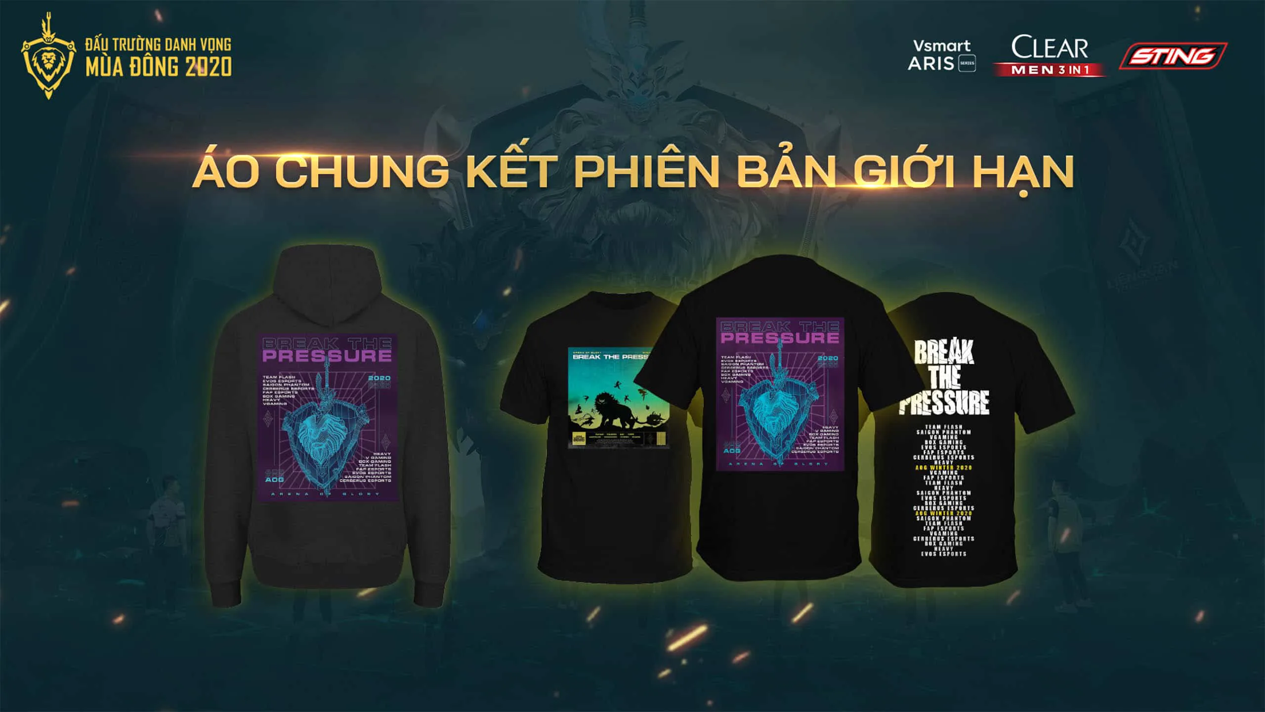 [Liên Quân Mobile] Mở bán vé trận chung kết Đấu Trường Danh Vọng Mùa Đông 2020 từ ngày 31/10