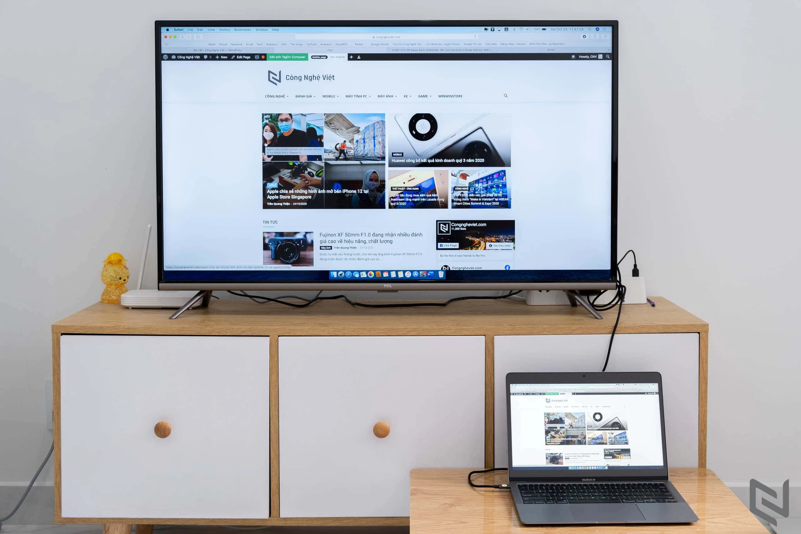 Trên tay cáp Feeltek Flexible USB-C to HDMI: Chuyển ảnh 4K 60Hz lên màn hình lớn