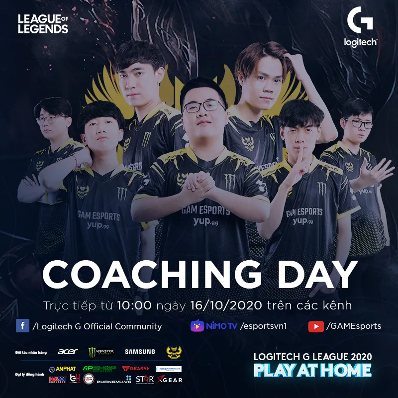 Puppies Esports là 1 trong 4 cái tên cuối cùng lọt vào chung kết Giải đấu Logitech G Play at home