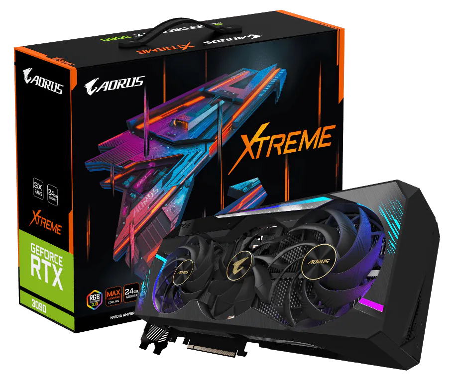 GIGABYTE ra mắt dòng card đồ họa AORUS GeForce RTX 30